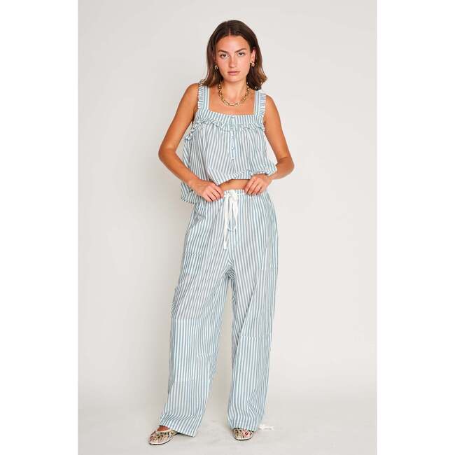 Parachute Pants, Fob Blue Stripe - Pants - 1