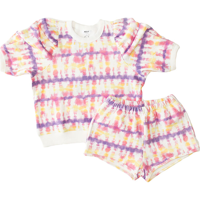 Adult Sweat Shorts, Sunset