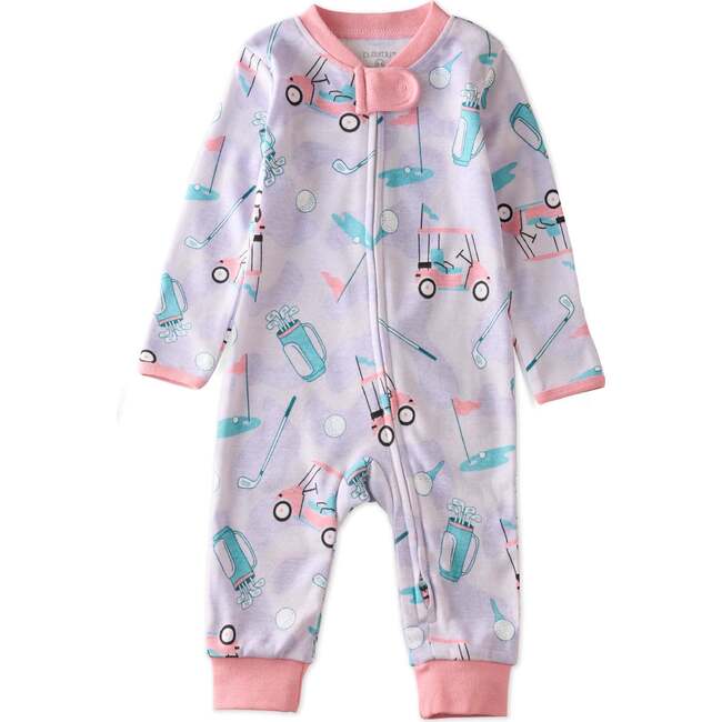 Shadow Footless Sleep and Play, Little Golfer Purple