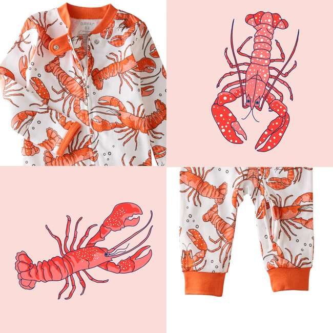 Shadow Footless Sleep and Play, Claw-some - Pajamas - 3