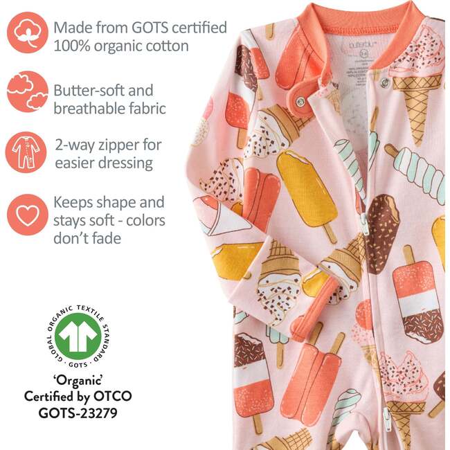 Shadow Footless Sleep and Play, the scoop - Pajamas - 4