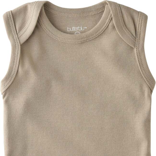 Sam Sleeveless Bodysuits, 5 Pack, natural