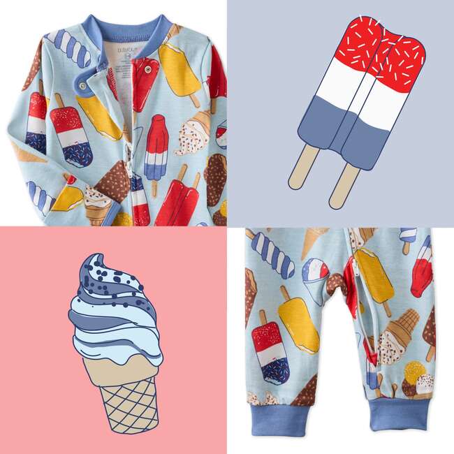 Shadow Footless Sleep and Play, chill out - Pajamas - 3