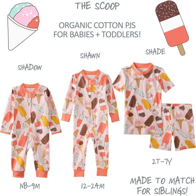 Shadow Footless Sleep and Play, the scoop - Pajamas - 5