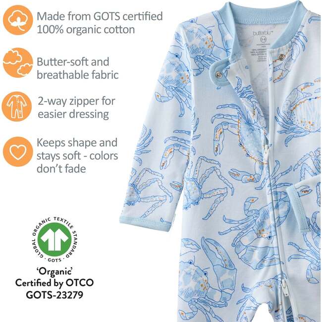 Shadow Footless Sleep and Play, happy snappy - Pajamas - 4