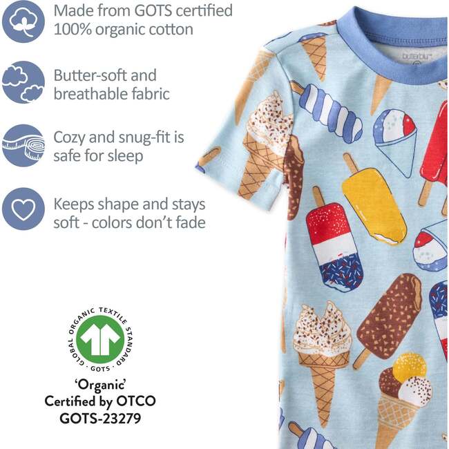 Shade 2 Piece PJ Short Sleeve Short Leg, chill out - Pajamas - 4