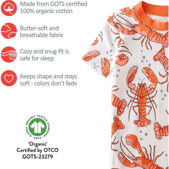 Shade 2 Piece PJ Short Sleeve Short Leg, Claw-some - Pajamas - 4