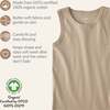 Malone Muscle Tees, 5 Pack, natural - Tank Tops - 3