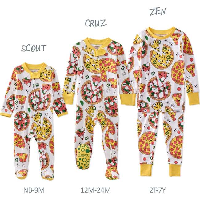 Zen 2 Piece PJ, pizza night - Pajamas - 3