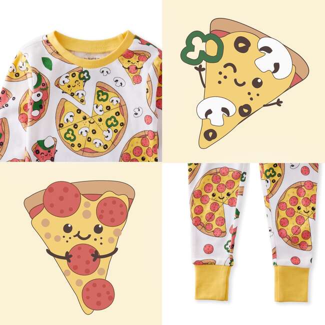 Zen 2 Piece PJ, pizza night - Pajamas - 5
