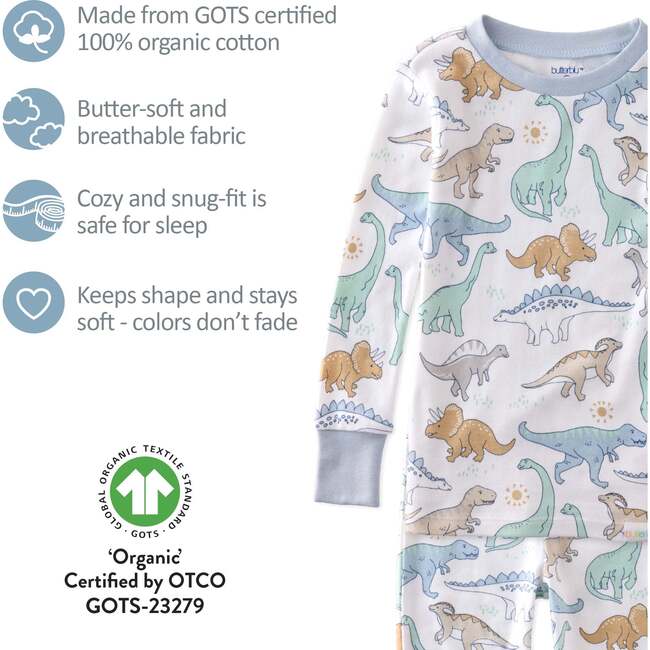 Zen 2 Piece PJ, rawr-some - Pajamas - 5