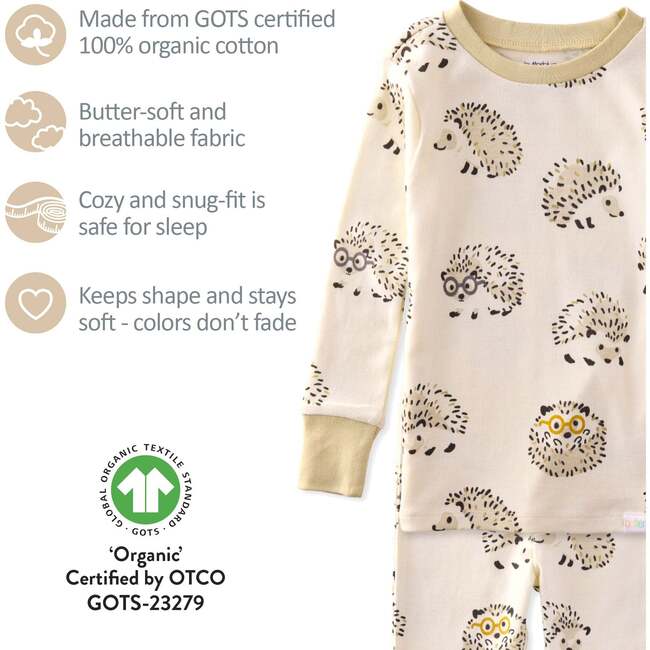 Zen 2 Piece PJ, hedge-hugs - Pajamas - 4