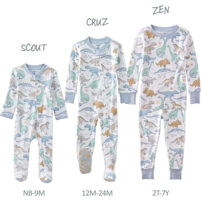 Scout Sleep and Play, rawr-some - Pajamas - 3