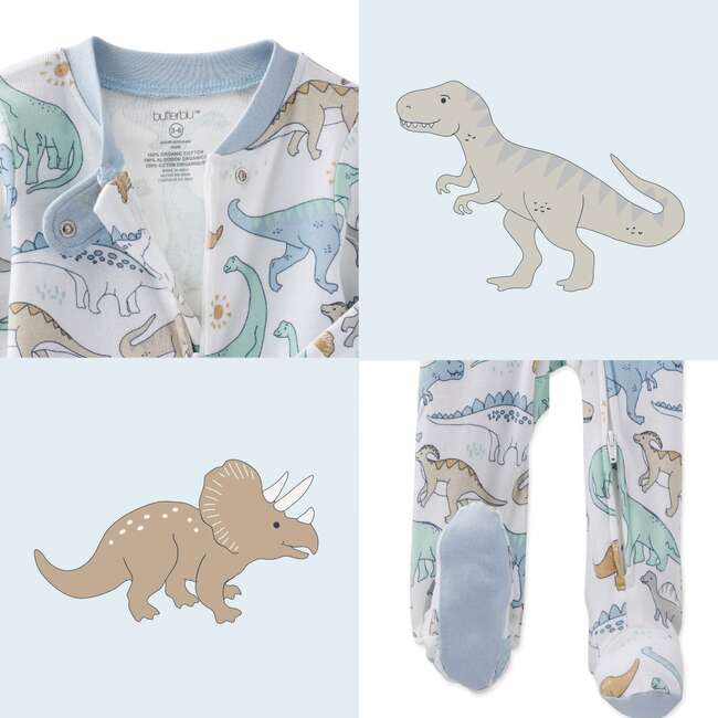 Scout Sleep and Play, rawr-some - Pajamas - 5