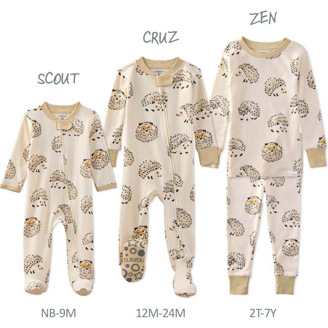 Scout Sleep and Play, hedge-hugs - Pajamas - 3