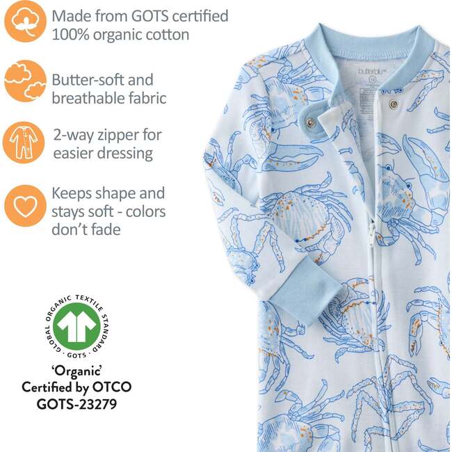 Shawn Snug Fit Footless Sleeper, happy snappy - Pajamas - 4