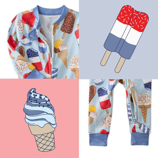 Shawn Snug Fit Footless Sleeper, chill out - Pajamas - 3