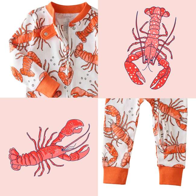 Shawn Snug Fit Footless Sleeper, Claw-some - Pajamas - 3