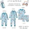 Shawn Snug Fit Footless Sleeper, Little Golfer Blue - Pajamas - 5