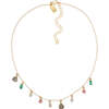 Candy Gem Rainbow Gemstone Necklace - Necklaces - 1 - thumbnail