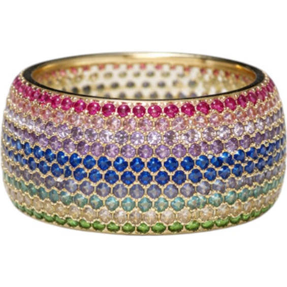 Billionaire Ring, Rainbow Blossom