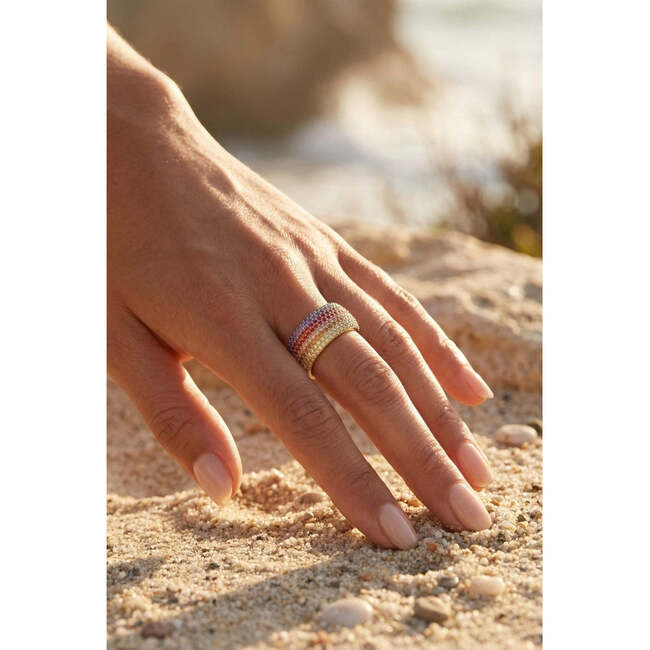 Billionaire Ring, Rainbow Ember - Rings - 4