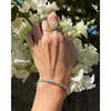 Vienna Opal Tennis Bracelet, Turquoise - Bracelets - 2