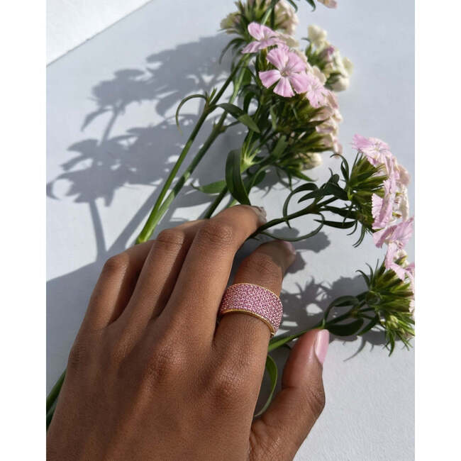 Billionaire Ring, Pink - Rings - 3