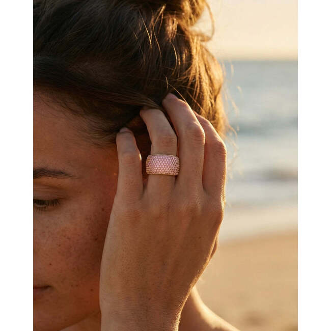 Billionaire Ring, Pink - Rings - 4