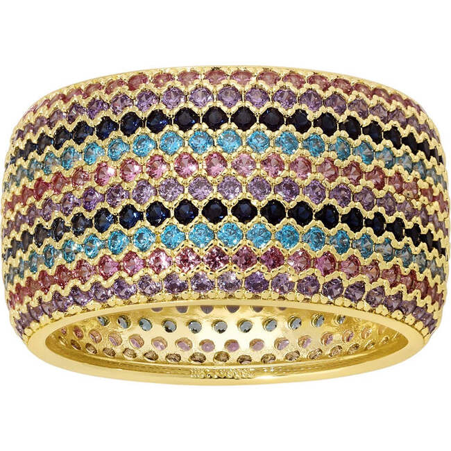 Billionaire Ring, Rainbow Pop Rocks - Rings - 4