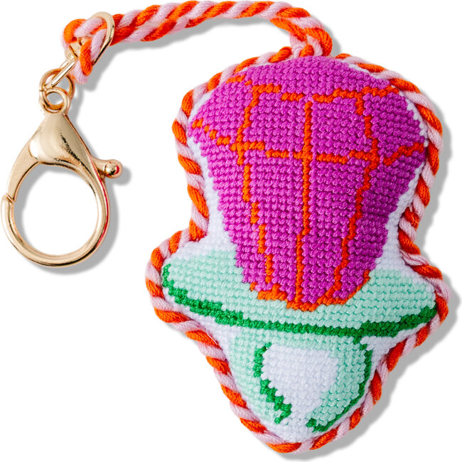 Ring Pop Bag Charm, Pink, Green