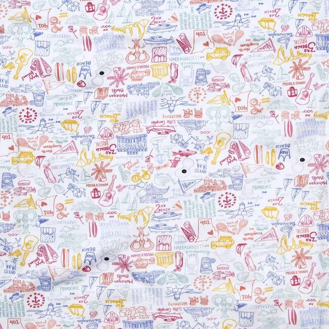 Rhode Island Women's Jogger Pajama Set, Multi