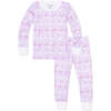 Ballet Two Piece Pajamas, Pink - Pajamas - 2