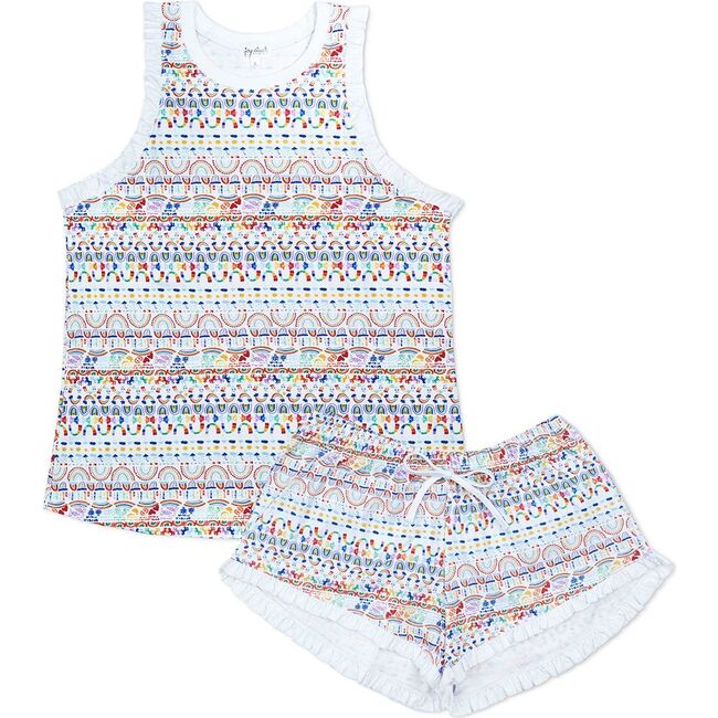 Rainbow Women's Pajamas, Multi - Pajamas - 1