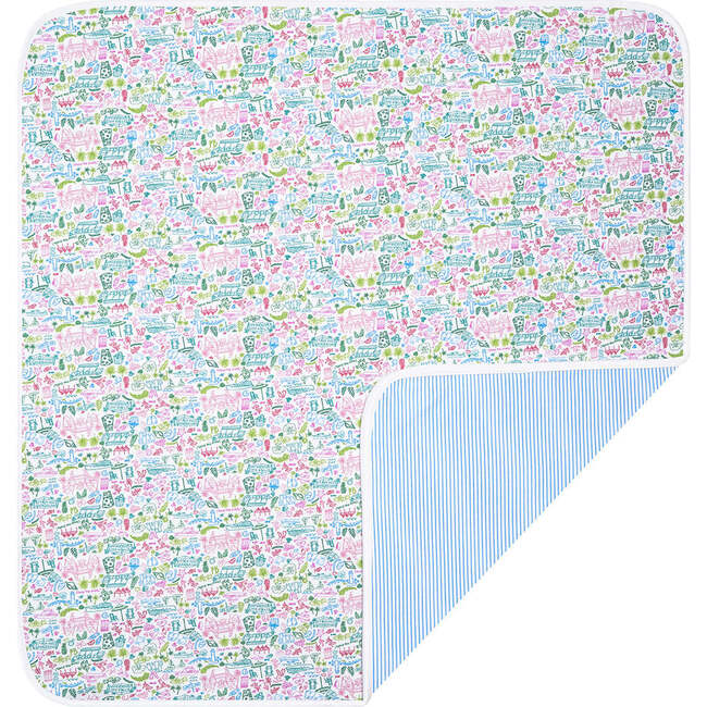 Palm Beach Baby Blanket, Multi