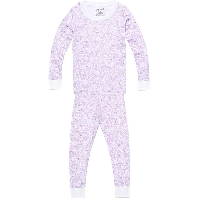 Houston Two Piece Pajamas, Pink