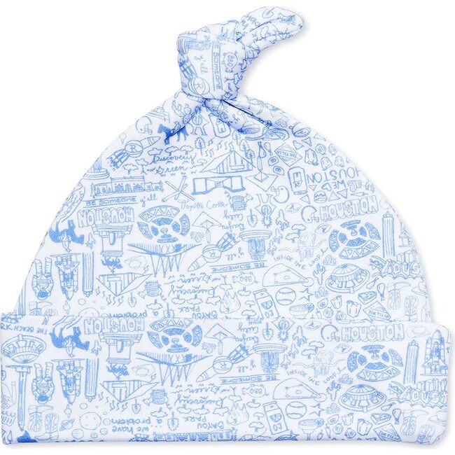 Houston Baby Hat, Blue