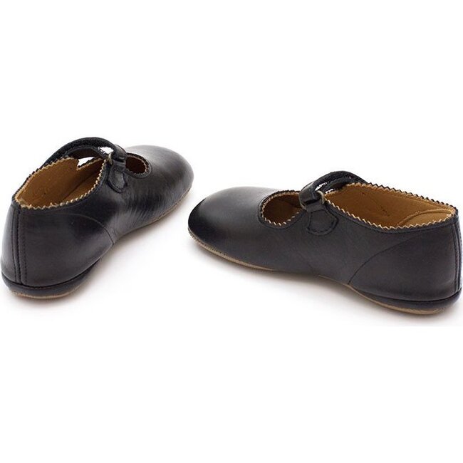 Scalloped Frances Flat, Black - Flats - 2