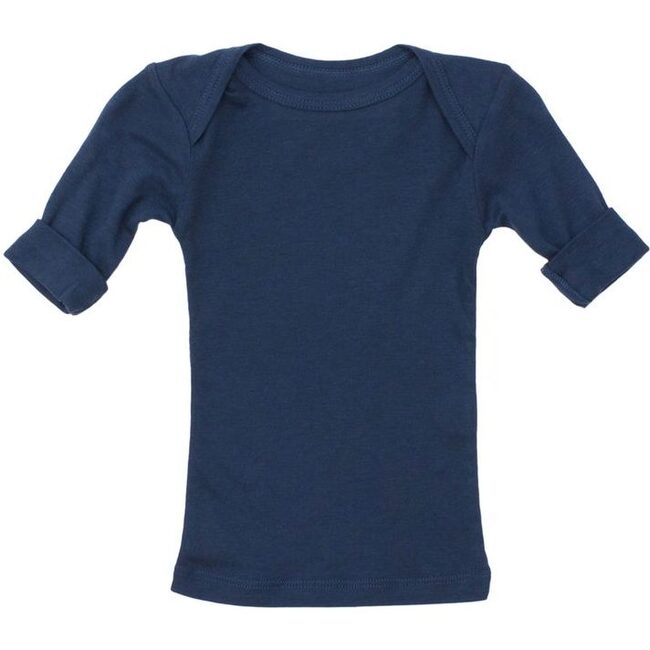 Lap Shoulder Tee Short Sleeve Navy