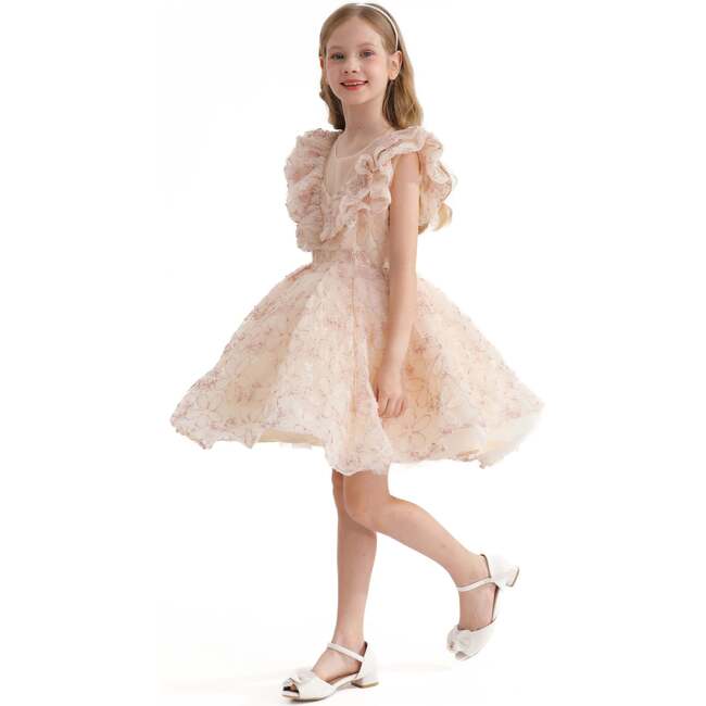 Floral Honeydale Dress, Pink - Dresses - 3