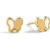 Butter Cream Hudson Butterfly Studs - Earrings - 1 - thumbnail