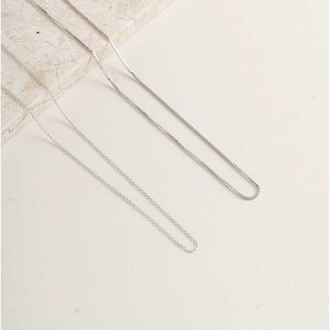 Box Chain 1mm - Necklaces - 3