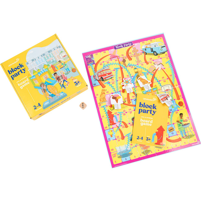 Block Party Board Game, An Ups And Downs Preschool Game - Games - 1