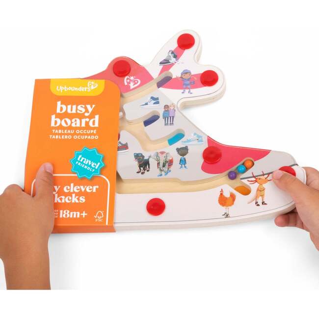 My Clever Kicks Montessori Magnetic Maze Color-Matching Toy