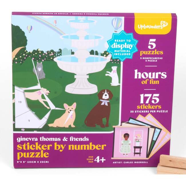 Ginevra Thomas and Friends, Sticker-by-Number Art Kit