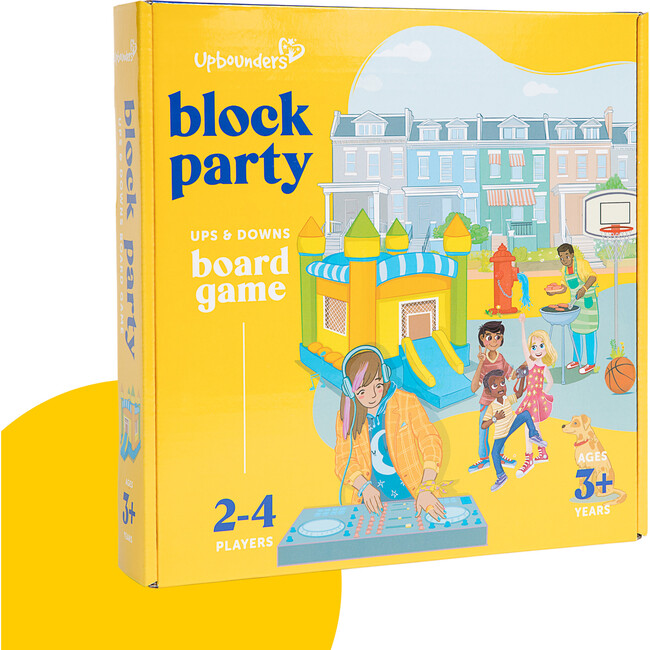 Block Party Board Game, An Ups And Downs Preschool Game - Games - 4