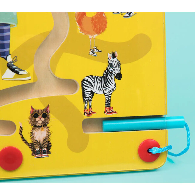 Feeding Time Montessori Magnetic Maze Toy | Vet, Zoo Animals