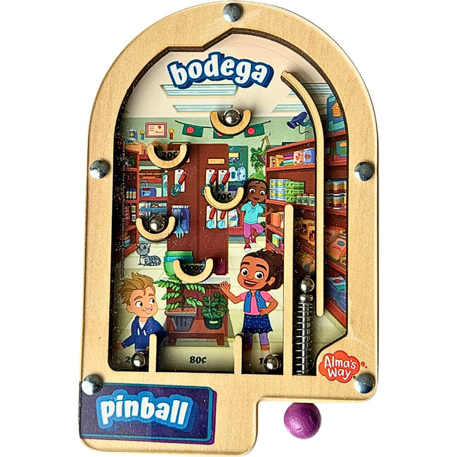 Alma’s Way™ Wooden Pinball – Bodega