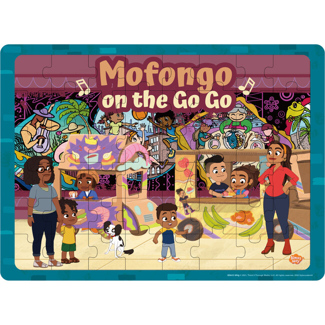 Alma’s Way™ Mofongo on the Go Go 48p FSC® Wooden Tray Puzzle