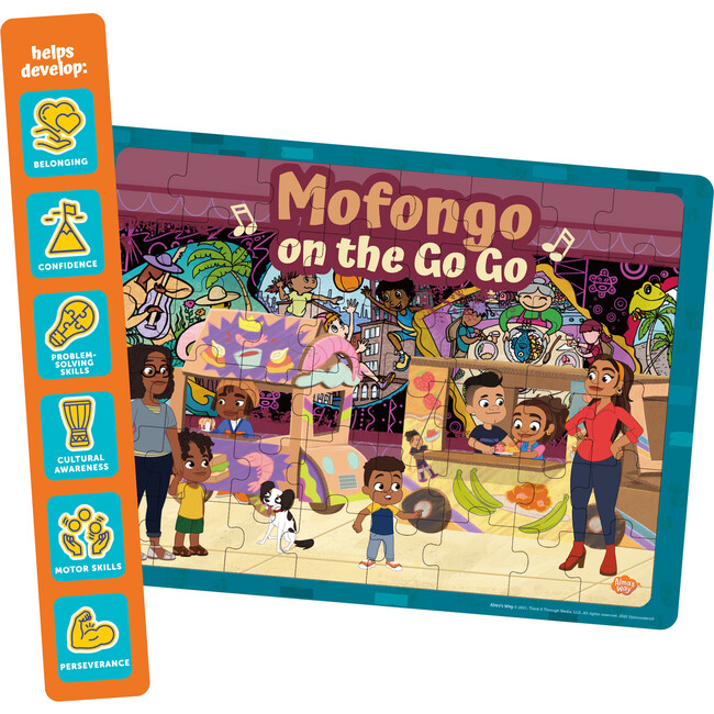 Alma’s Way™ Mofongo on the Go Go 48p FSC® Wooden Tray Puzzle - Puzzles - 3